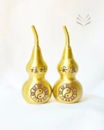 کدو قلیانی(وولو ثروت)برنجی بزرگ طرح دار - Image 2