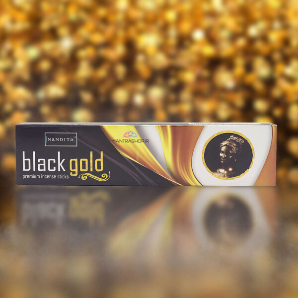 عود دست ساز طبیعی بلک گلد(nandita)black gold