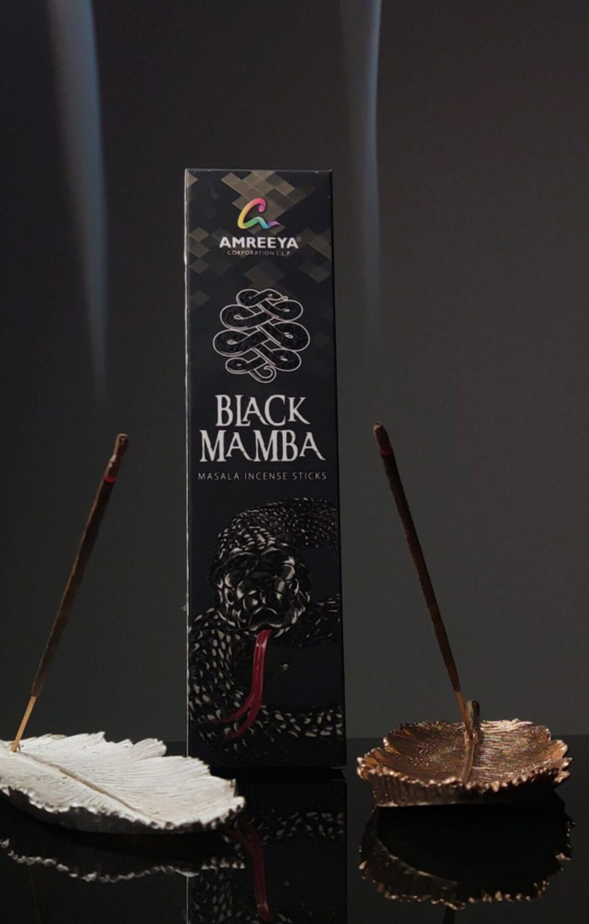 عود دست ساز طبیعی بلک مامبا BLACK MAMBA (amreeya) - Image 3