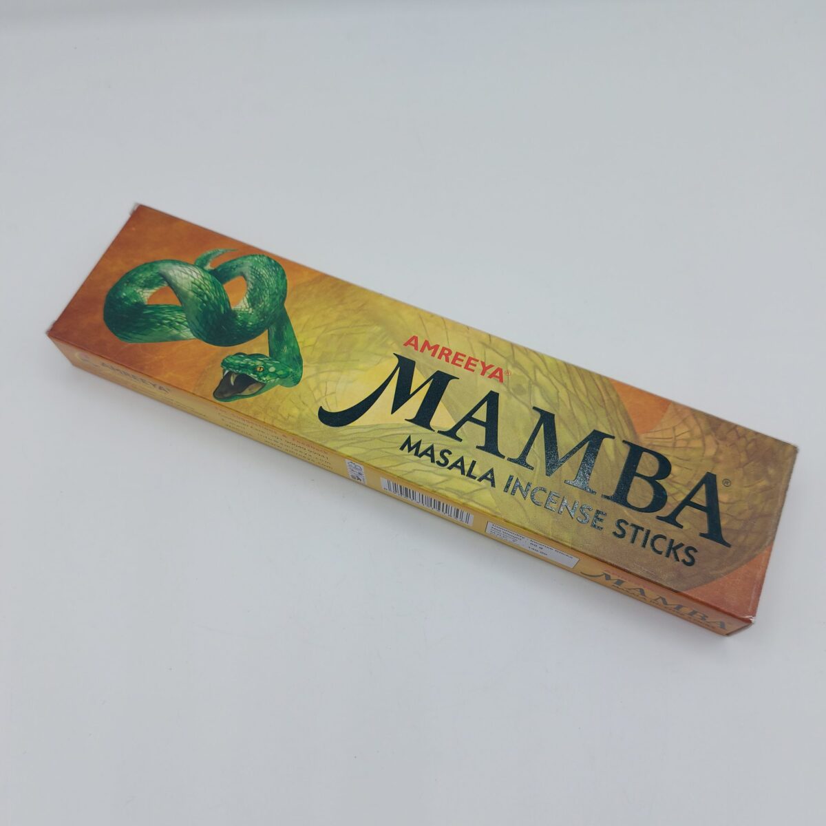عود  دست ساز طبیعی بلک مامبا (آمریا) black mamba masala incense sticks - Image 3