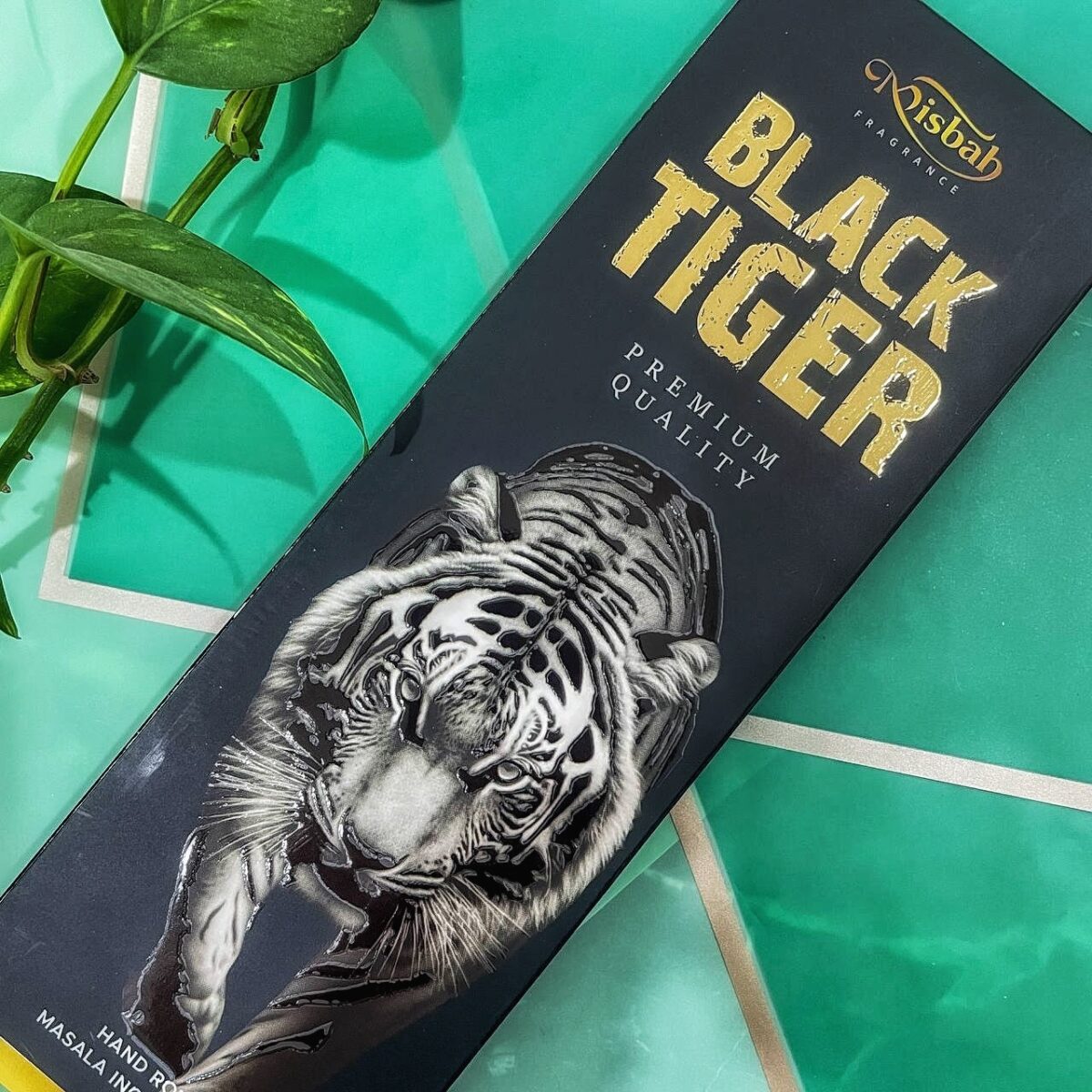عود دست ساز  طبیعی ببر سیاه ‏BLACK TIGER برند میسباح - Image 3
