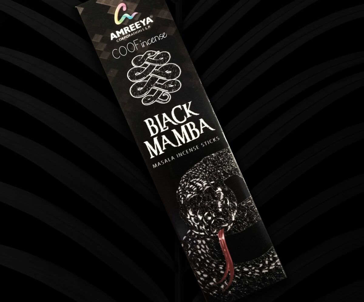 عود دست ساز طبیعی بلک مامبا BLACK MAMBA (amreeya) - Image 1