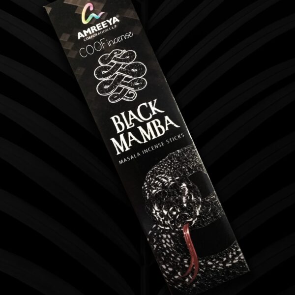عود دست ساز طبیعی بلک مامبا BLACK MAMBA (amreeya)